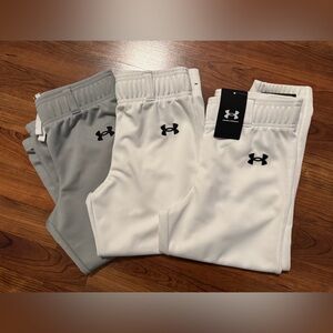 UA youth knicker length baseball pants